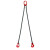 尚留鑫 起重链条吊索具10吨1米双腿G80锰钢组合吊具