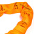 国标工业柔性吊装带双扣环形3/5/10吨起重圆形软吊带吊车吊树吊绳 2吨6米 橘色，绿色 默认