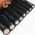 1*6MM2单芯国标铜网屏蔽控制电源隔离抗干扰电缆线现货 黑色 100m x 1芯 x 6平方毫米