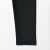 无印良品（MUJI）女式 折缝编织 收腿裤 打底裤女款夏季 DGA16C4S 黑色 L 身高 160-165 臀围95-100