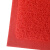海斯迪克 HK-606 红色无字丝圈地垫加厚(四周压边)13-14mm左右 4m长*1.8m宽（定制尺寸）