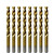 凯普森 高速钢M2镀钛麻花钻头 金属开孔电钻冲击钻头不锈钢麻花钻 0.5mm 50件起订