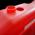 宽选工品 三孔PE塑料红色小水马 防撞分道隔离墩移动围栏 150*90cm