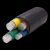 VLV铝芯电缆线345芯507095120150185YJLV240平方1三相线+2 黑铝芯3120210米
