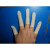 乳胶手指套一次性无尘净化电子工业橡胶劳保美容美甲手指套 白色手指套 M