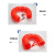PU弹簧管气管软管空压机气泵高压伸缩弹性螺旋汽管带6 8 12mm 8*5(3米)不带头