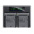 奥德盛（ODSX）适用 索尼 SONY NP-F550 摄像机 电池 双充充电器 双充充电器 DCR-TRV510 / DCR-TRV520