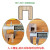 奇步（QIBU）奇步楼梯北美黑胡桃木实木卡槽扶手简约现代极简风原木整根水性漆 30规格3.6米长/不包邮