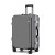 尼桐莱格行李箱高颜值女小型铝框拉杆箱密码箱大容量旅行箱皮箱 深绿色 28