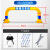 锁车位地锁停车位地桩阻车器防占用神器遥控汽车车库挡柱 标准款-80CM【拉起上锁 钥匙开