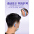 适用于护耳口罩软硅胶耳挂防勒防痛耳套循环使用耳朵防护 蓝色 止痛口罩 乳白色 10对20个（超划算）