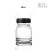 透明加厚玻璃样品瓶试剂瓶分装小瓶化工瓶液体密封瓶带内塞耐腐蚀 透明30mlpe内塞