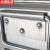 京洲实邦 铝合金零件盒螺丝重件零件收纳储物箱【可堆叠600*400*300mm】ZJ-4158