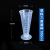 塑料三角烧瓶PP锥形瓶广口塑料摇瓶50 100 250ml带盖实验室瓶子工业品 三角量杯100ml