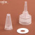 透明尖嘴挤压瓶 实验室颜料分装塑料滴瓶 250ml十个装