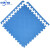 中环力安 带边条防摔垫地板泡沫拼接防滑地垫 叶子纹蓝色 60x60x1.2cm*4片