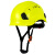 达林韦尔 安全帽工地 abs 头盔工程 建筑 救援队 高空作业 防砸 国标 印字  荧光黄色 