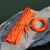 坚冠 水上救援绳 漂浮救生绳浮潜安全救援绳子游泳救生圈船用浮索30米 8mm30米长+1钩+1圈