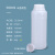 水杉500ml半透明色配内环盖圆瓶塑料瓶耐酸碱化工试剂瓶粉末分装瓶500克