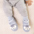 迪士尼（Disney）婴儿学步鞋秋冬季鞋子0-1岁软底男女宝宝棉鞋6-12个月不掉鞋新生8 蓝色小羊鞋袜 内长11cm 建议0-6月 布底