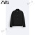 ZARA24夏季新品 男装 方正版型衬衫外套 0706792800 黑色 M (180_96A)