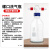 螺口洗气瓶GL45螺口缓冲瓶玻璃洗气瓶四氟盖气体洗瓶抽滤250/500/1000ml实 3000ml-四氟盖