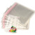 定制适用塑料袋子自粘袋长条形小号透明包装袋BL袋5丝收纳袋 100 BL5丝10*13(10+3)100个 085