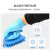 食安库 SHIANKU 食品级 带柄手刷 手持清洁刷 蓝色 KN-111073