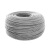优束 透明镀锌包塑钢丝绳子大棚葡萄架遮阳网带皮包胶软拉线 8.0mm粗100米送8个卡扣 