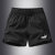 冰丝速干短裤男士夏季外穿薄款2023新款篮球运动跑步休闲三分裤子 西瓜红 L