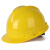 德威狮多安安全帽工地施工建筑程领导电工印字ABS劳保透气头盔国标加厚 V型国标款黄色
