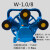 空压机机头双缸三缸高压气泵泵头空气压缩机配件7.5KW4KW缸头通用 1.08压力7.5KW) 三缸送机油