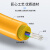 天背 光纤跳线 LC-SC 单模12芯 黄色 1.2m TB-QZ01Q