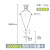 戴丹天玻梨形分液漏斗实验室油液玻璃四氟活塞601252505001000ml 玻璃活塞1000ml24