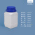 承琉pe透明试剂瓶加厚塑料瓶1000ml大口方瓶密封样品取样瓶500毫升25g 500ml乳白色