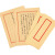 庄太太【24个大号红框信封+24张白色竖格信纸】中国风复古牛皮纸创意信纸信封套装ZTT-9335B