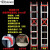 伸缩梯子直梯加厚铝合金升降梯子梯阁楼梯4-12米单面工程梯子 加厚款5米使用高度4.5米2mm 伸缩直梯