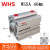 WSSA 40*10*15*20*25*30*35*40*50原装WHS品牌单作用薄型气缸 WSSA 40*25    0.5