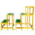 平台绝缘三层凳绝缘凳玻璃钢梯凳电力高压可电工式双层凳高低移动 两层 高80cm*60*50