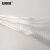 安赛瑞 塑料网袋网兜 包装网袋 手提网眼袋 编织网眼袋超市包装尼龙网袋40cm不带扣（100个装）白色 240095