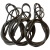 安达通 钢丝绳 起重钢丝绳光面油绳软绳吊装拖车用钢丝绳 光面带油麻芯钢丝绳17.5mm