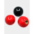 胶木手柄球操纵杆球头把手螺丝帽红黑色塑料圆球4M5M6M8M10M12M16 M4*16黑色铜芯1个