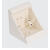 勋狸粑三角底盒墙角斜角桌面底座加厚86型开关插座通用明盒接线盒底盒线 白色
