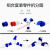 定制工业插头插座连接器3芯4芯5芯多功能三通三相四线16a32a航空 10255芯32A套装一出三