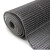 达居匠  PVC镂空隔水脚垫地毯门垫疏水泳池馆地垫  六角灰色0.9米宽1米长 