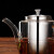 铭润茶壶茶杯套装加厚耐热玻璃耐高温不锈钢过滤茶壶家用功夫茶具 650毫升单壶+6个杯子（MRB-58G105）