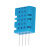 DHT11温湿度传感器单总线模块数字开关电子积木代替SHT30温湿芯片嘉博森 DHT11B+1米线+端子(10个)