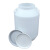 臻安心 多功能塑料圆桶大容量带盖加厚塑料发酵化工环卫工业物业物胶桶 60L白色【加厚】