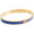 托里.伯奇（TORY BURCH）Kira7mm手镯手链女精美时尚饰品9533880 Tory Gold/Nautical Blue One Size