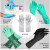 安思尔  37-176-9 防护手套 具有超强的抗磨性丁腈橡胶 9码 绿色 (起订量:144副)